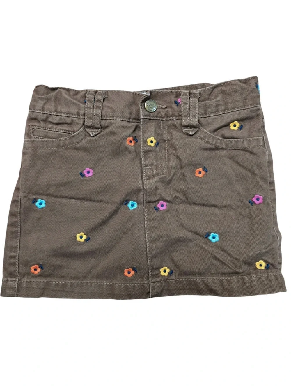 GAP Kids Embroidered Floral Skirt | Size 4 | Cute Cottagecore